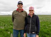 Brad and Joan Richens are among a growing number of farmers using Australian company Loam Bio's game-changing technology to sequester carbon into farming soils. Picture supplied