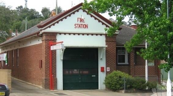 The Cowra Fire Station.