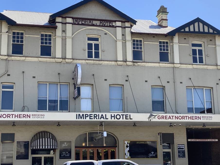 The Imperial Hotel in Kendal Street.