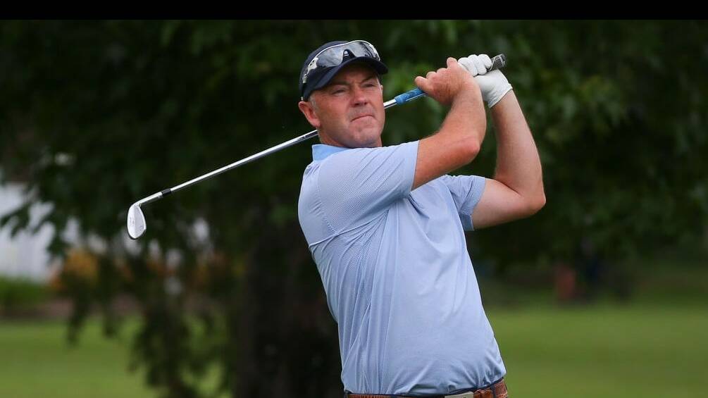 Larry Austin, former junior BMX champion turned golfer, will return to Cowra this week for the town's Pro-Am. Photo Golf NSW