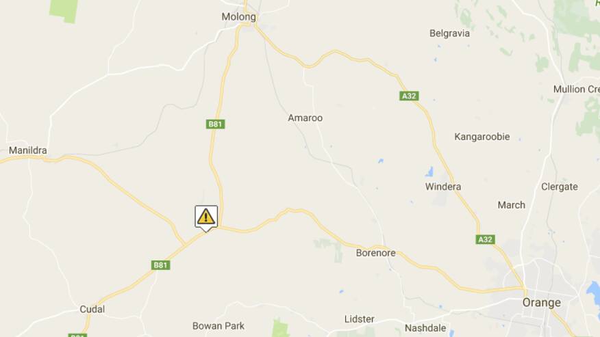 Cowra driver in hospital after accident
